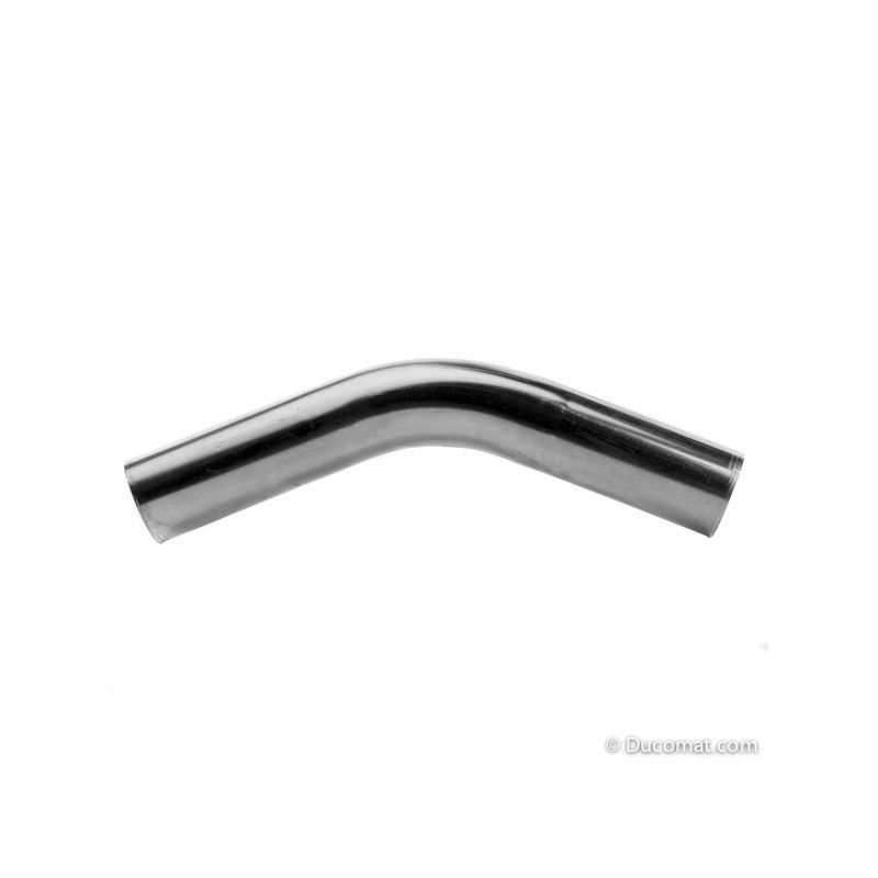 Steel bend 45°, electro galvanised, th. 1,5 mm, R 125 mm, HP - Ø 050 mm