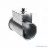 Galva. manual throttle valve, without sealing - Ø 080 mm